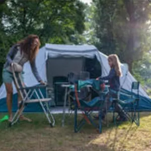 Les Hortensias Grande Tente Familiale Deux Et Vue Sur Nature Camping Plestin-les-Grèves